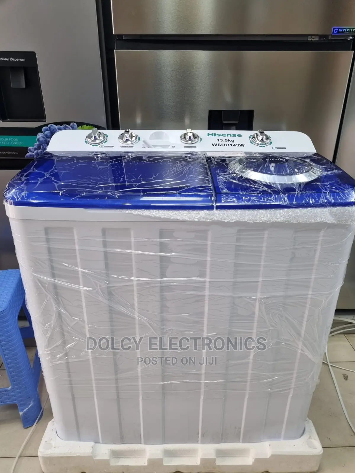 Hisense 13.5 KGS Twin-Tub Washing Machine