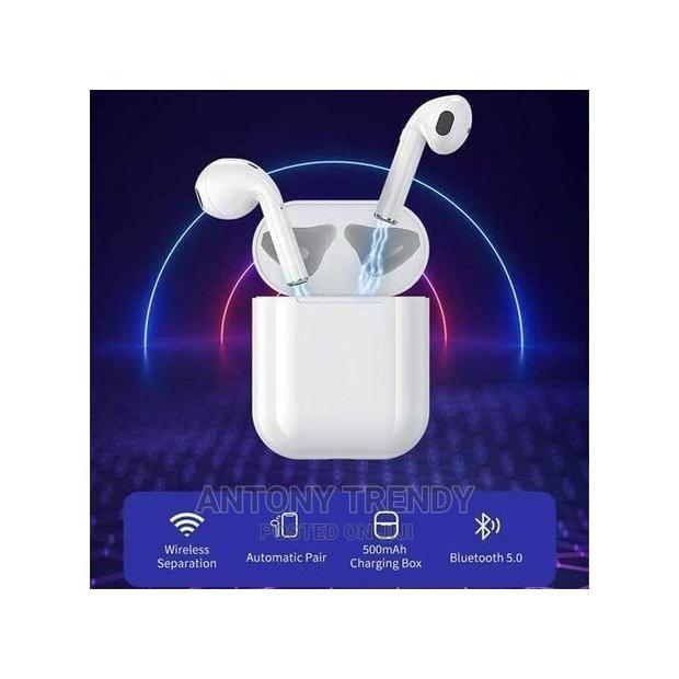 I 12 S TWS Wireless Earbuds Dual Wireless Earbuds - thumbnail 2