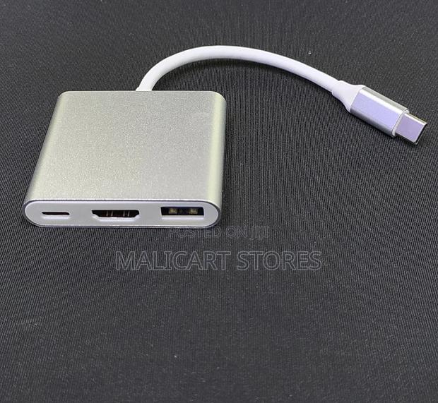 Type C 3 in 1adapter.