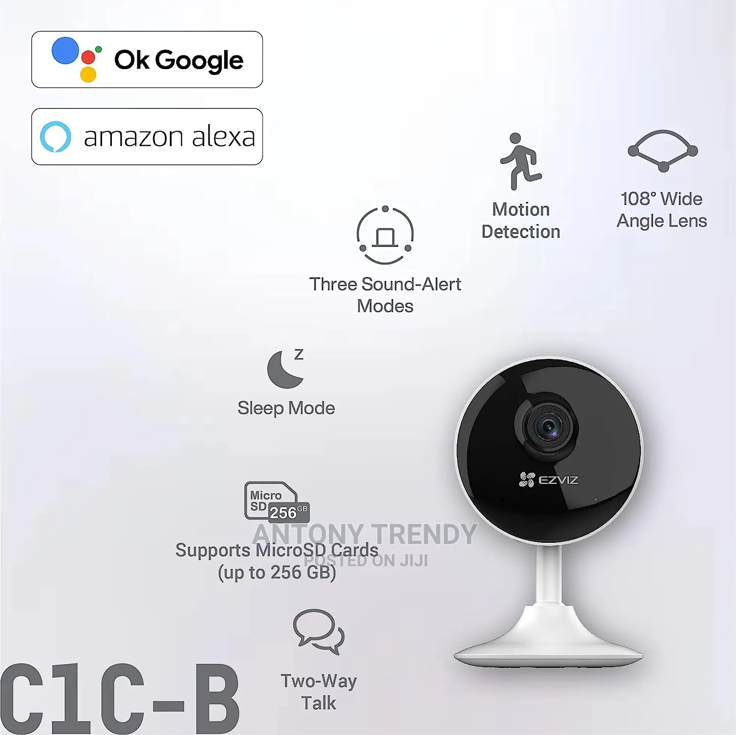 Ezviz Wifi Indoor Home Smart Security Nanny Camera