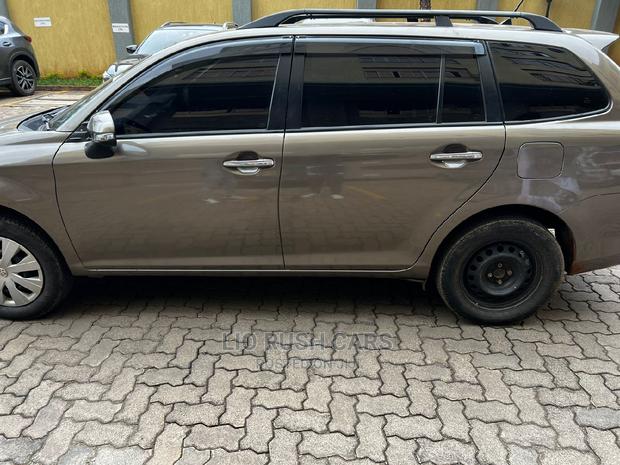 Toyota Corolla Fielder 2014 Gray - thumbnail 2