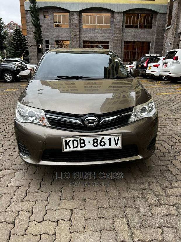 Toyota Corolla Fielder 2014 Gray - thumbnail 4