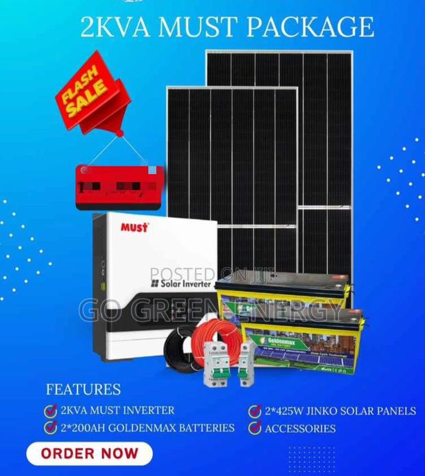 2KVA Must Solar System - main view