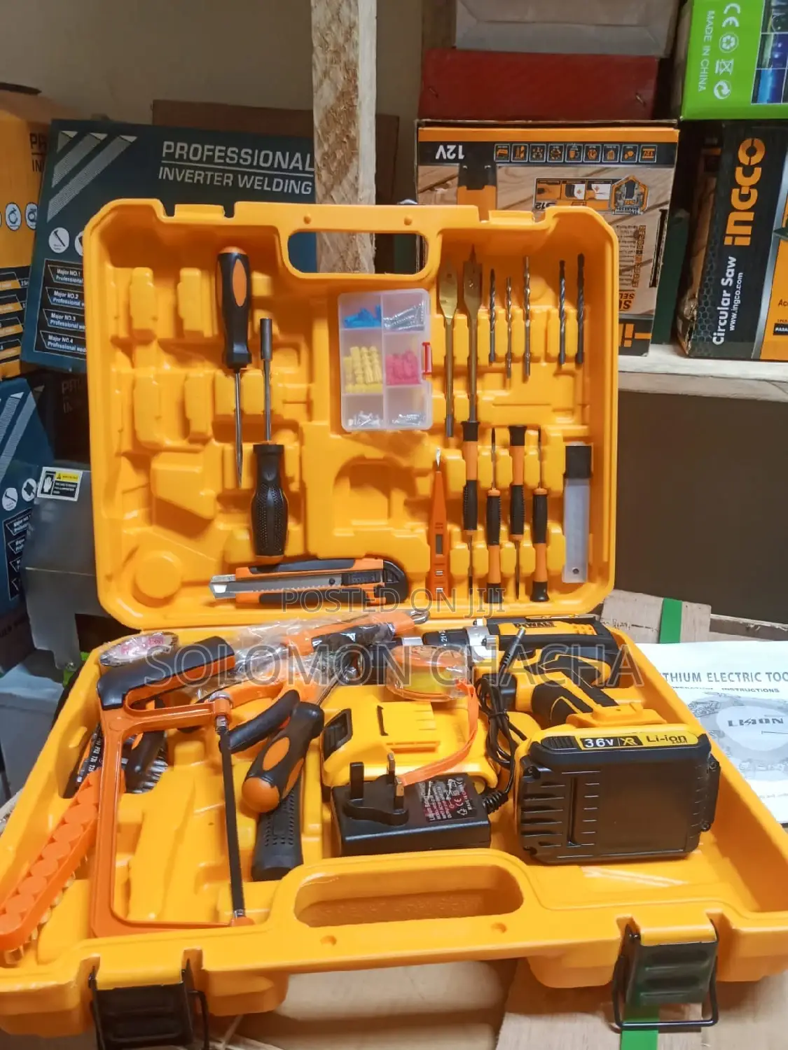 Best Dewalt Cordless Drill 36v Tool Box Kit