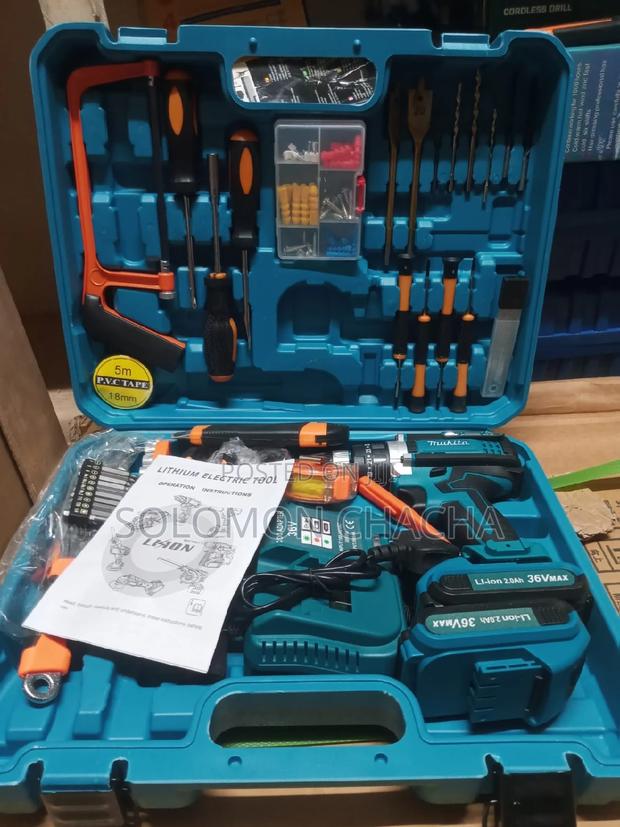 Makita 36V Cordless Drill Tool Box Kit - main view