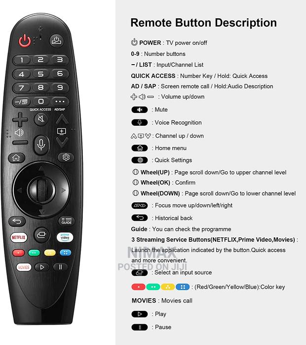 LG Smart TV Remote Magic Remote Control With Voice and Point - thumbnail 4