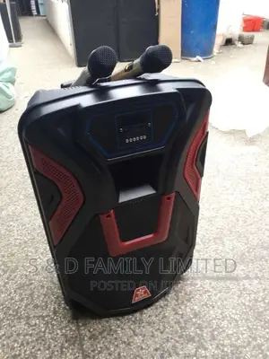 Borl Powered Speaker 15 Inch With Bluetooth