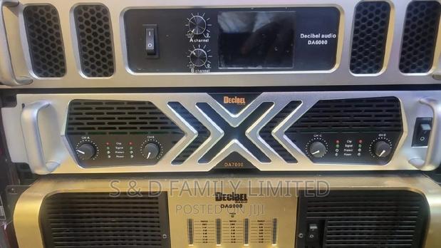 DA 8000 4 Channels Amplifier - main view