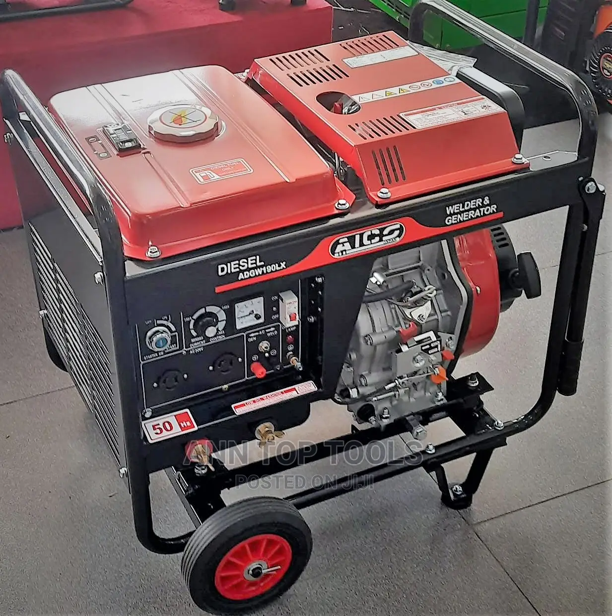 Aico Japan DIESEL Welder Generator 7.5kva Max Output 8.1kva