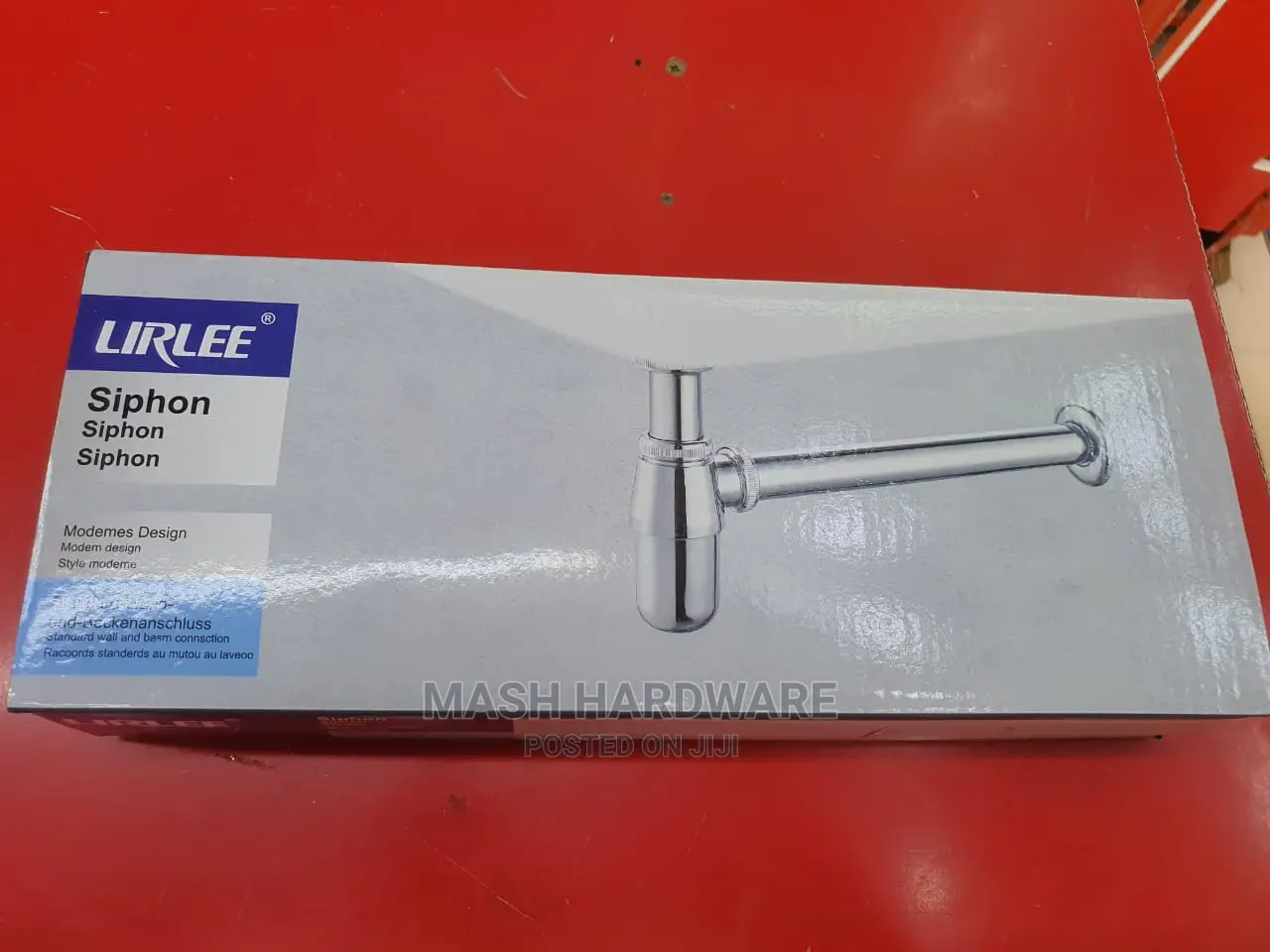 Lirlee Chrome Bottle Trap 11/4