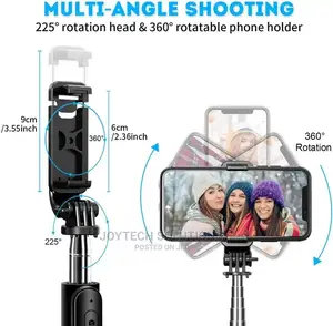 Selfie Stick With Tripod Stand.