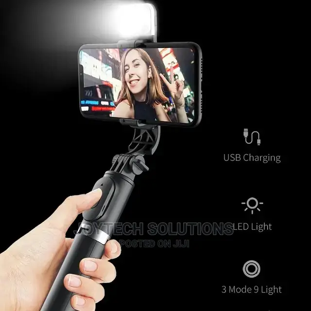 Selfie Stick With Tripod Stand.