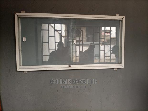 Notice Board 4ftx2ft Wall Mount Glass Sliding - main view