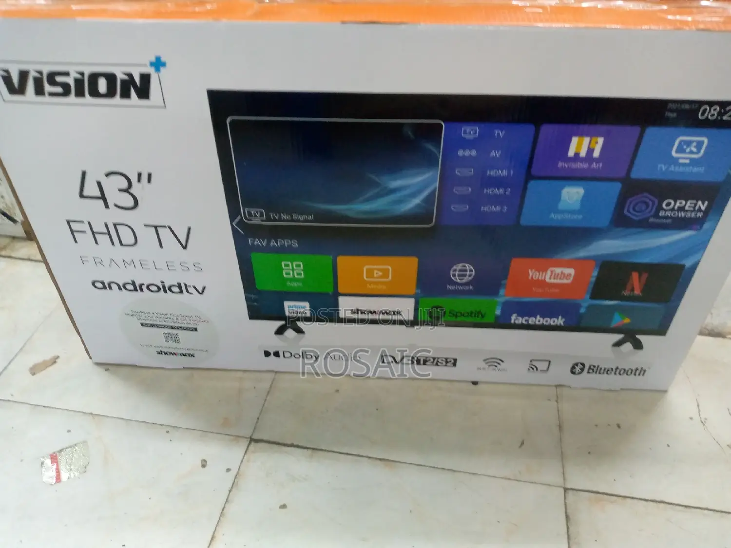 Vision 43 Inches Smart Android Tv