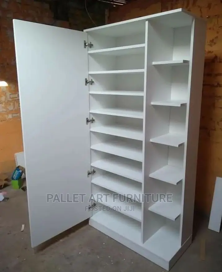 Palletl Large, White Wardrobe