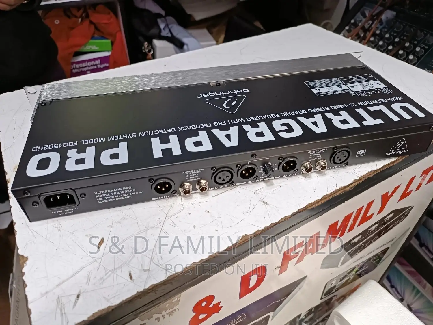 Behringer Equalizer FBQ1502HD