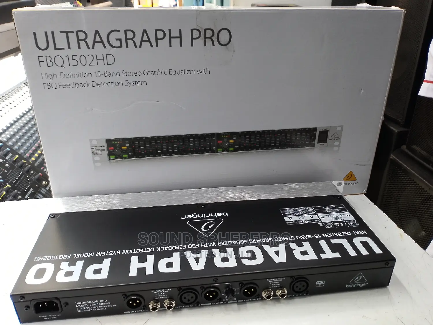 Behringer 1502 HD Equalizer