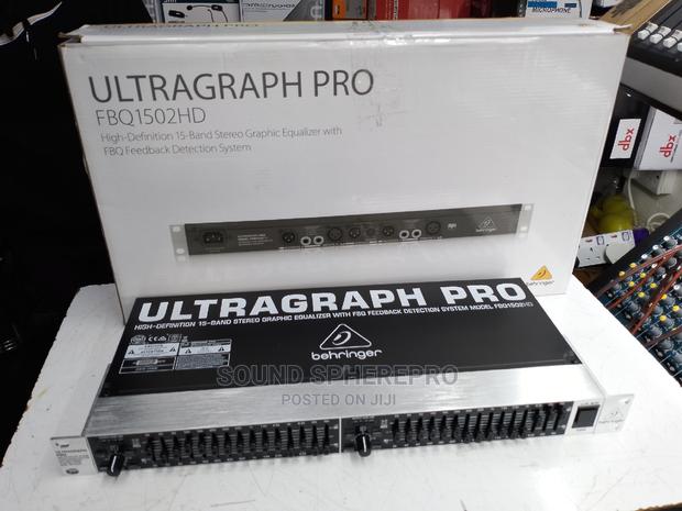 Behringer 1502 HD Equalizer - main view