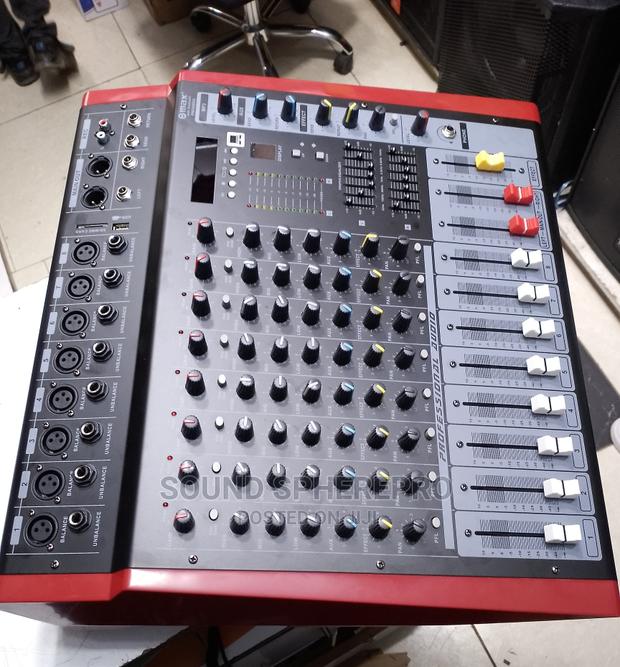 8 Channel Powered Mixer Max