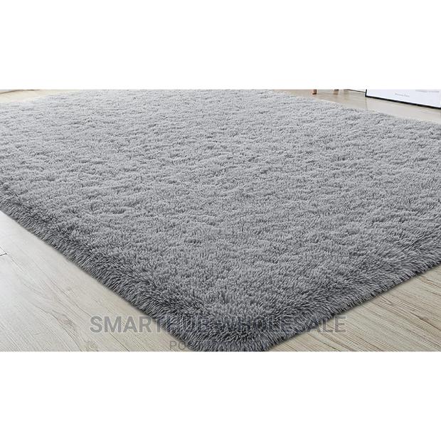 Carpet Grey Fluffy Carpet