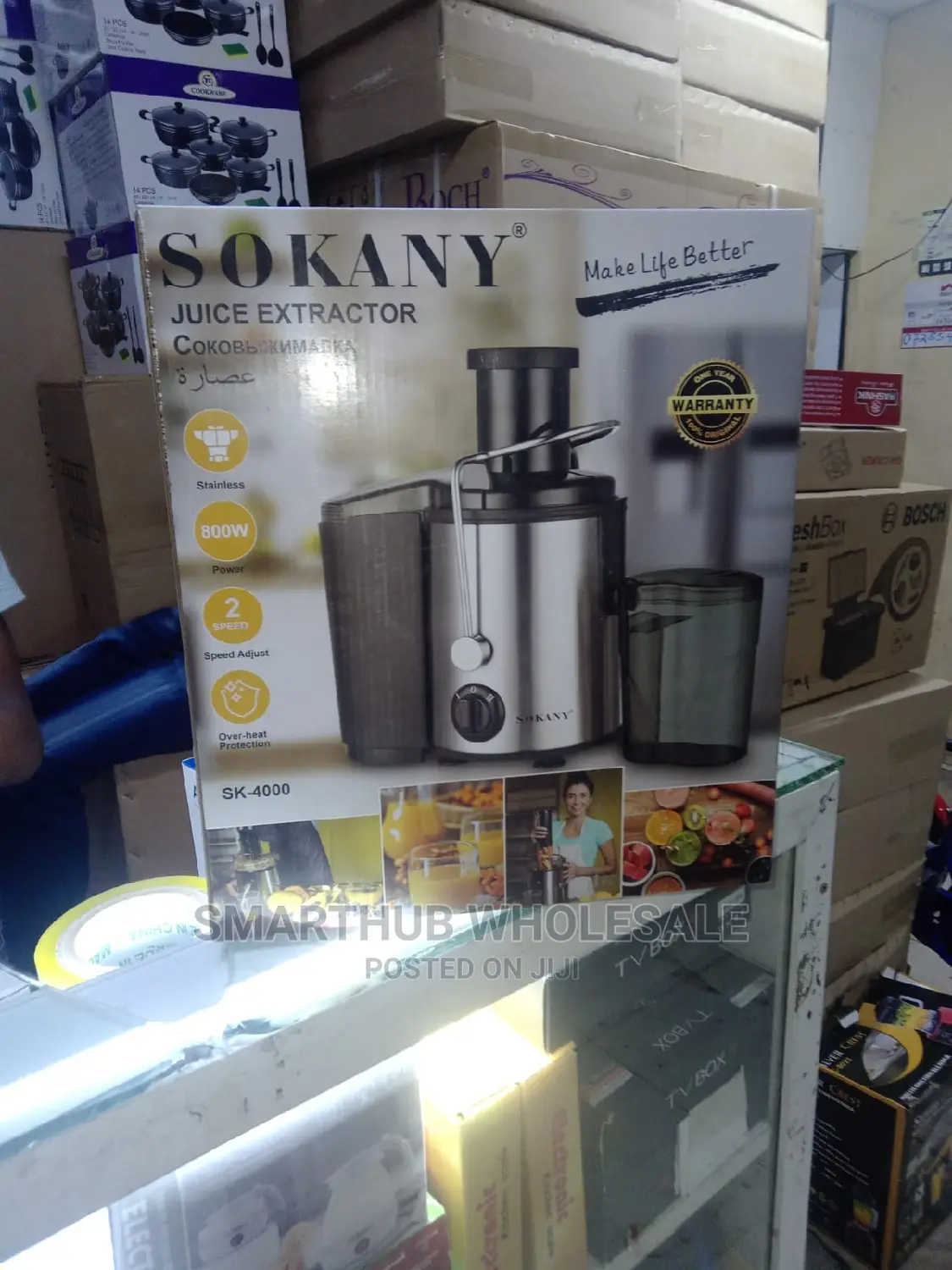 Sokany Juice Extractor 
