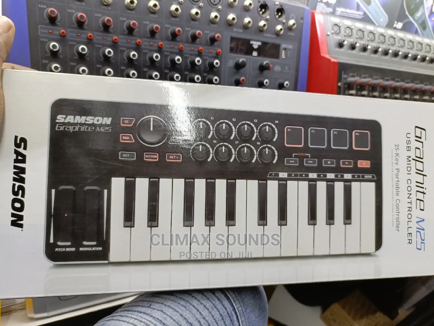 Midi Keyboard 25 Keys Samsons
