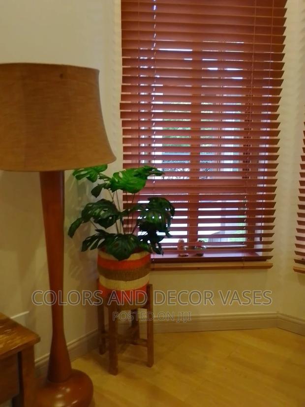 Plant+Stand+Basket and Stones - main view