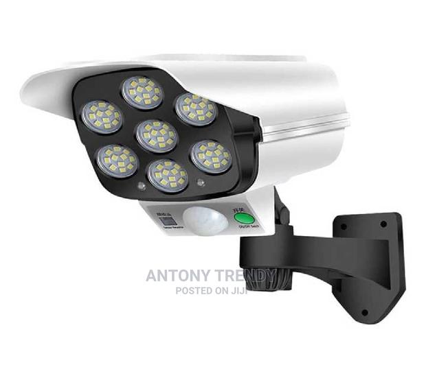 Solar Lights Dummy Decoy Fake Security Camera