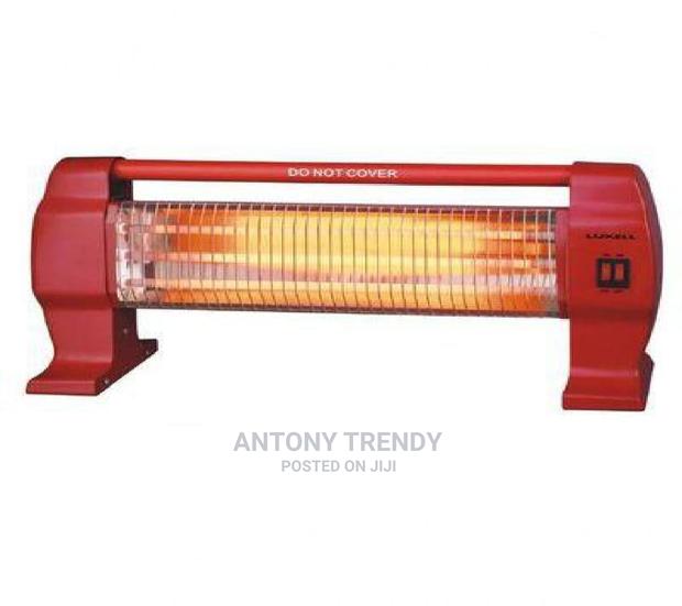 Luxel Electrical Room Heater Red
