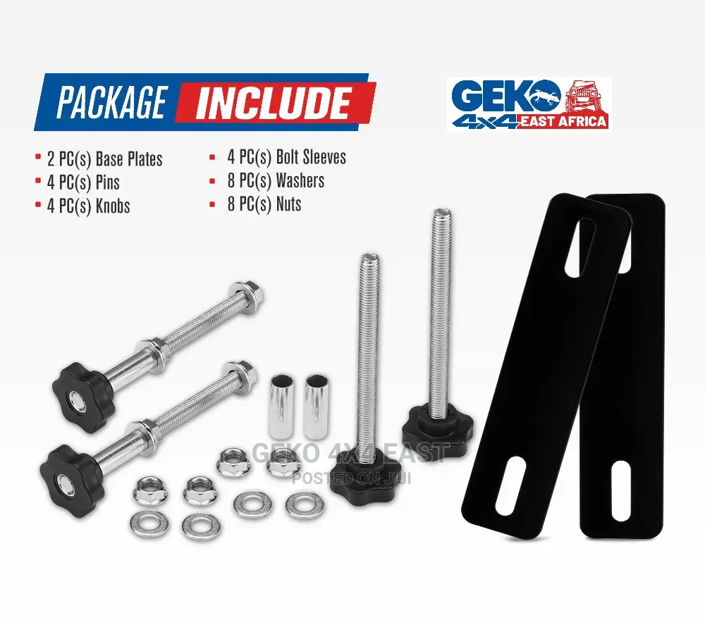 Traction Boards Mounting Pins Kit Fits All Recovery Boards
