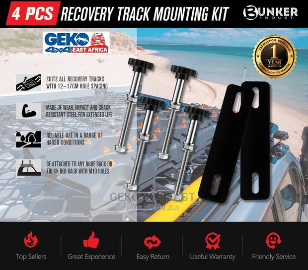 Traction Boards Mounting Pins Kit Fits All Recovery Boards