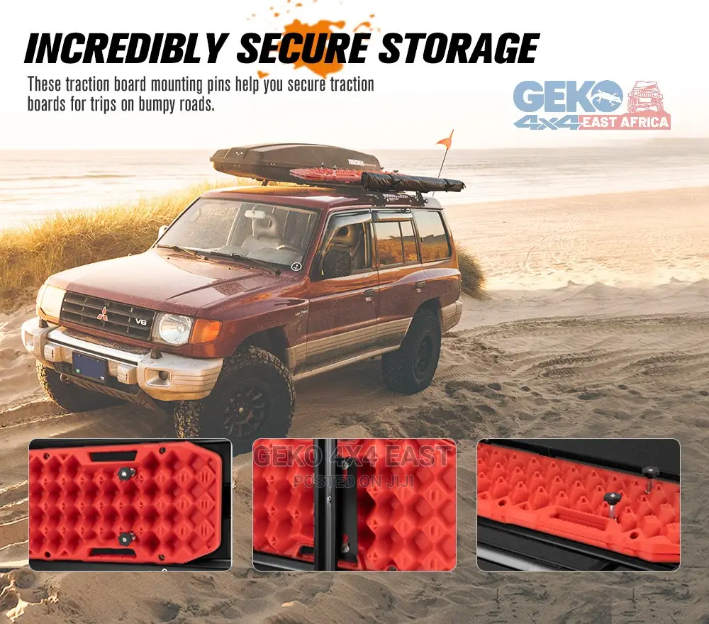 Traction Boards Mounting Pins Kit Fits All Recovery Boards