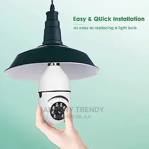 Generic WIFI CAMERA BULB 1080p,360°Rotates,Night Vision
