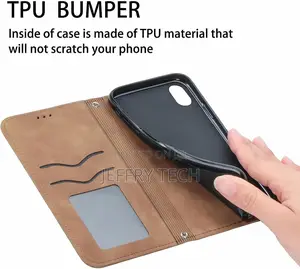 Rantuo Phone Case for Oppo A77, With Card Slots, Bracket, TP