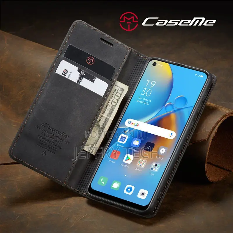 OPPO Reno 8 5G Wallet Case Shockproof Leather Flip Cover