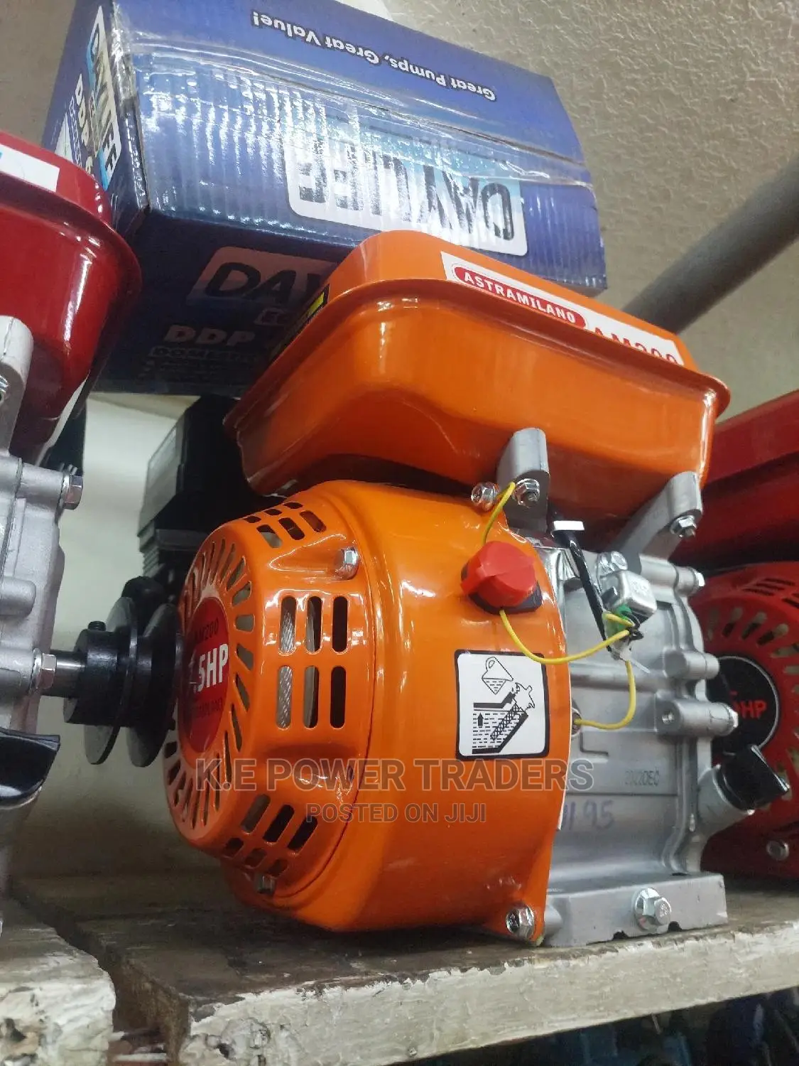 Astramilano 7.5hp Engine With Pulley