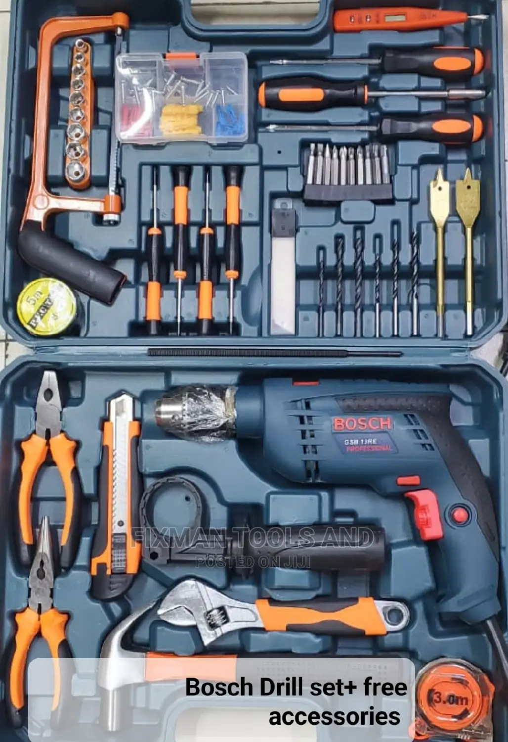 Bosch Drill Set + Free Accessories