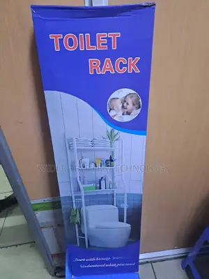 Toilet Rack Organizer Toilet Stand Tidy Organizer White