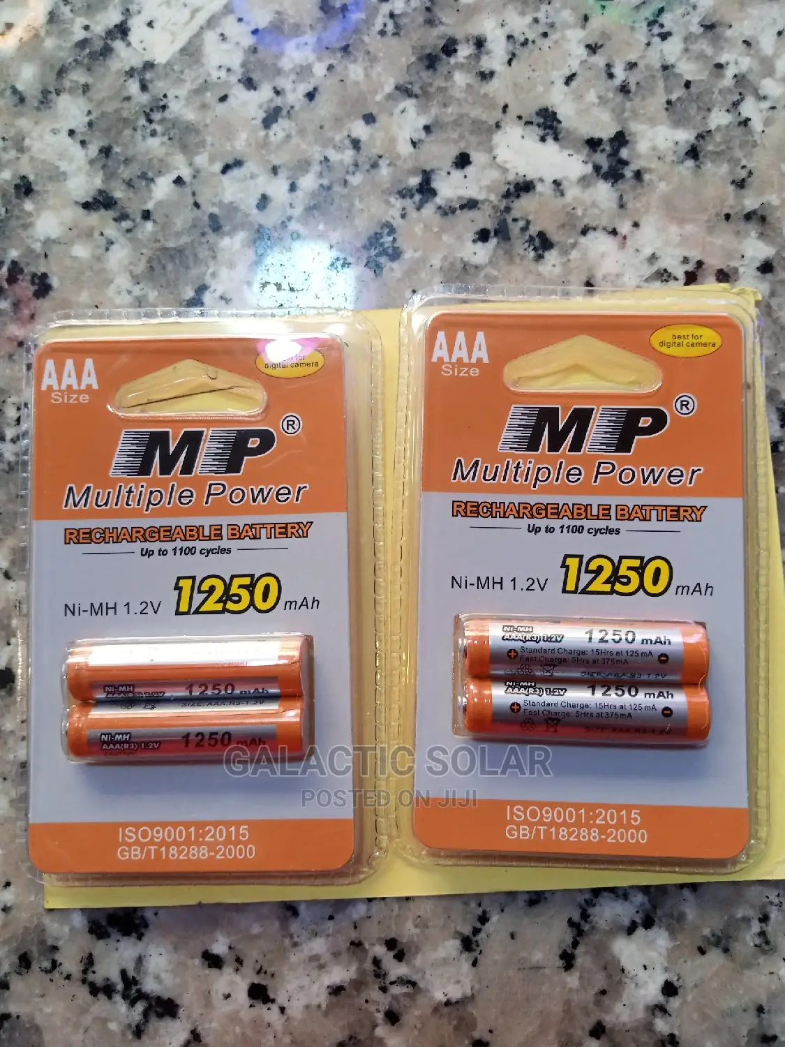 AAA Mp Rechargeable Batteries
