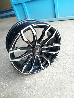 Rims Size 15/4/100 Black Silver Normal