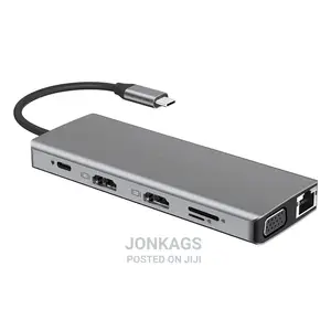 Type C 12 in 1 Docking Station