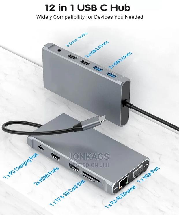 Type C 12 in 1 Docking Station - thumbnail 4