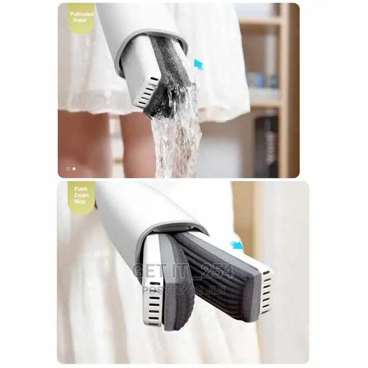 Automatic Self Wringing Roller Mop For Hands-free Squeezing