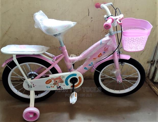 Luta Size 16 Bright Pink Bicycle - main view