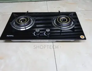 *Royal Built in Gas Cooker With 2 Burners and Glass Top*