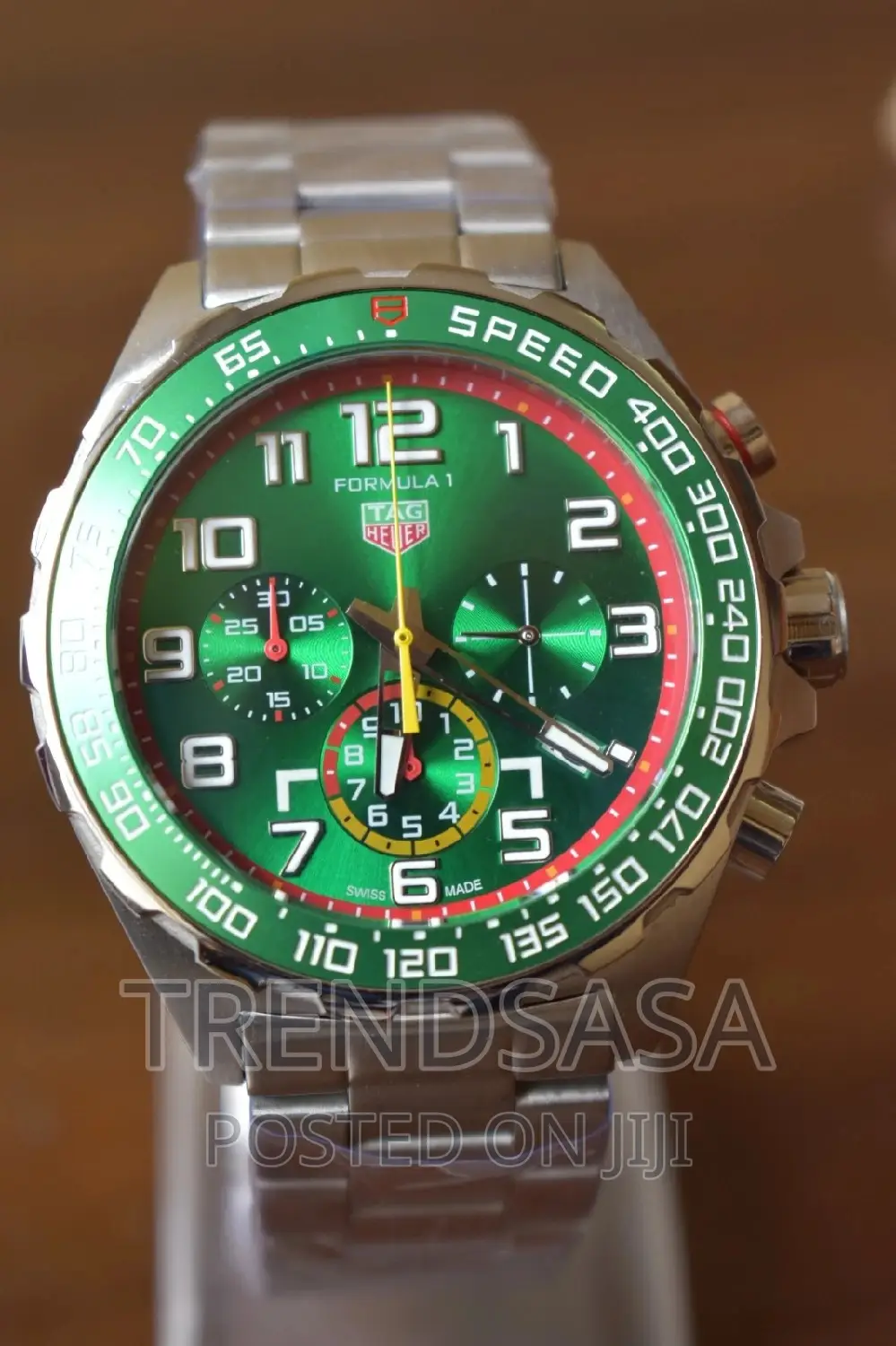 Tag Heuer Green Dial Stainless Steel