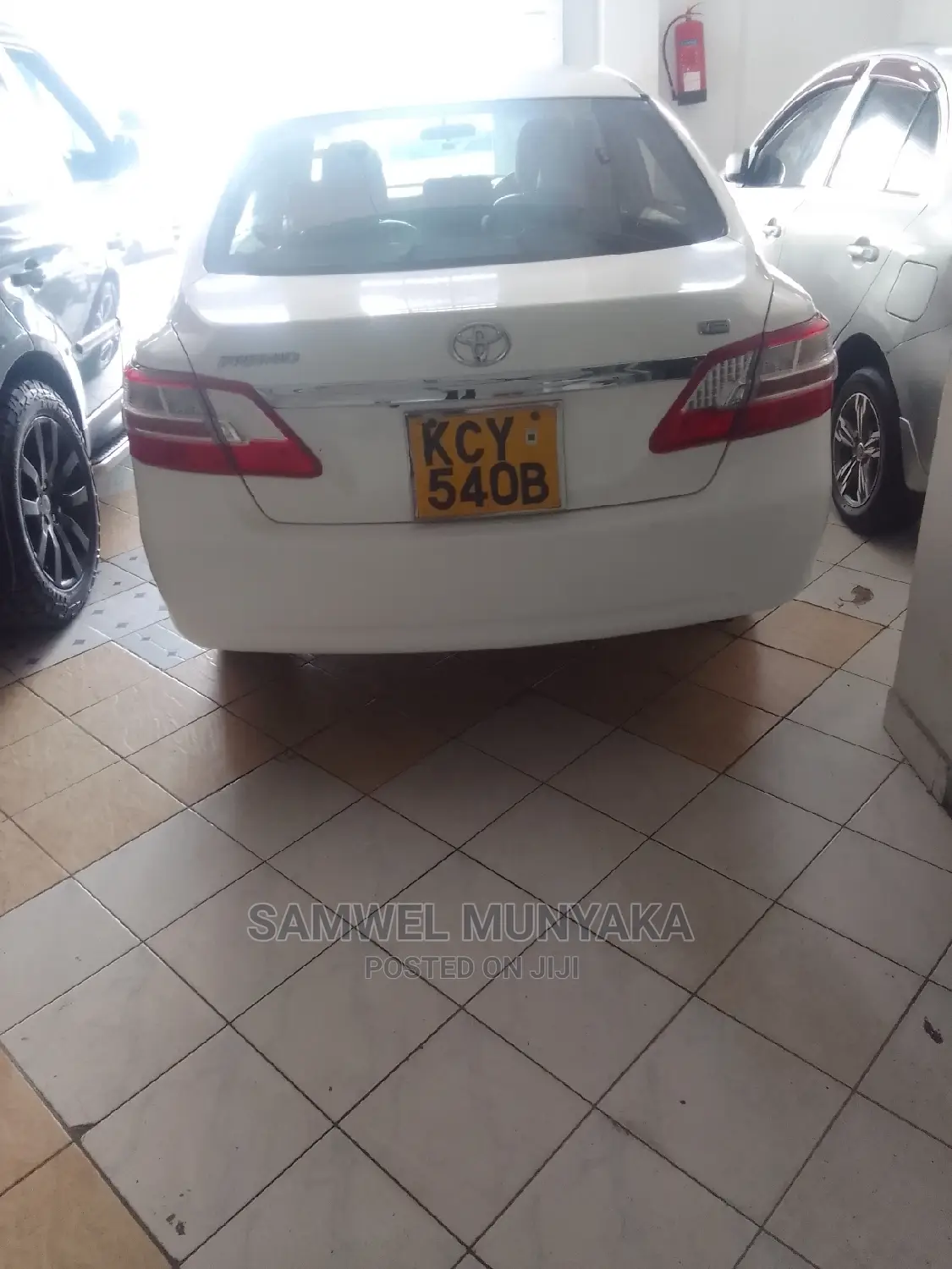 Toyota Premio 2012 White