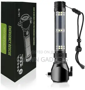 8 in 1 Multi Function Flash Light,USB Rechargeable