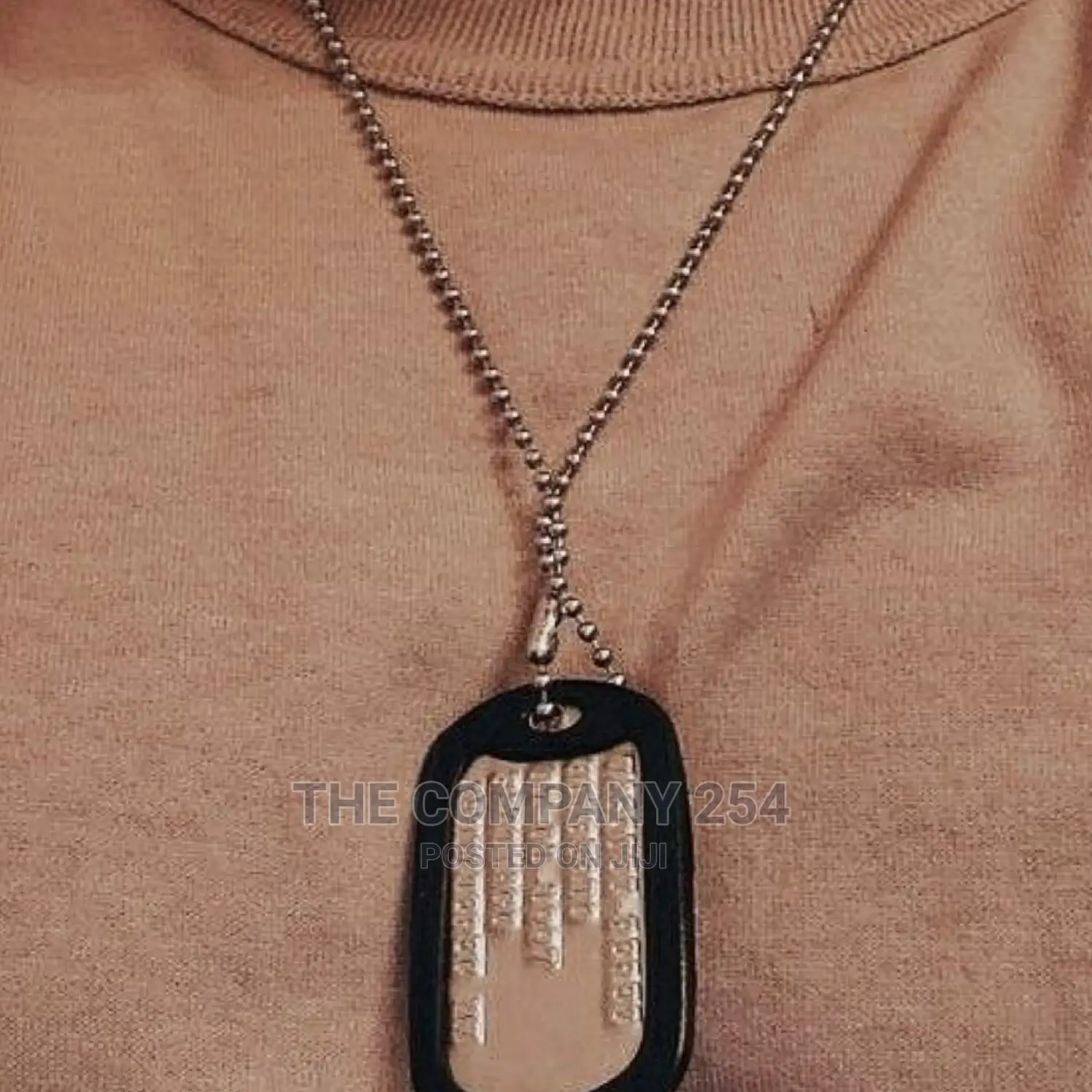 Millitary Personalised Stainless Steel Dog Tags
Ksh.630