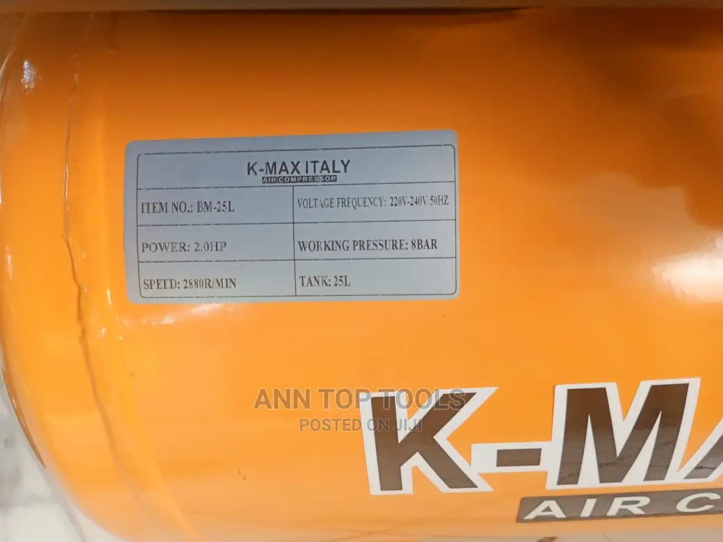 25litres 2hp K-Max Italy Electric Air Compressor